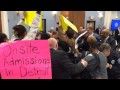 arrests made as bamn protesters storm u m regents meeting