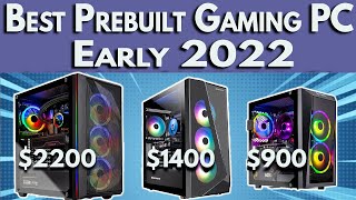 Best Prebuilt Gaming PC 2022 | 1080p, 1440p, 4K Gaming | Best Gaming PC 2022