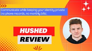 Hushed Review, Demo + Tutorial I Call and text anonymously with your own Hushed phone number