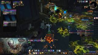 World of Warcraft Battle of Azeroth 8.1公會自己人M10莊園戒牧再測試