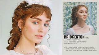 daphne "BRIDGERTON" makeup tutorial | NO MAKEUP makeup & hair tutorial