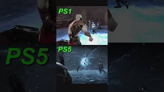 PS 1 VS PS 5 - God of War Ragnarök