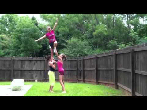 Cheer Stunt Fail Youtube