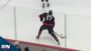 Senators' MacEwen Rifles One Past Kuemper With Wicked Slapshot