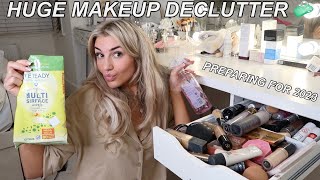 EXTREME MAKEUP DECLUTTER | PREPARING FOR 2023