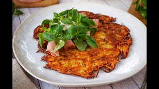 The tastiest potato pancakes How to bake potato pancakes Ricotta cheese sauce Pancake recipes