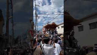 令和４年岸和田だんじり祭 大手町 事故⁉︎その後