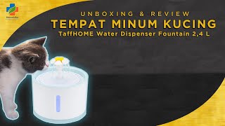 TaffHOME Water Dispenser Fountain Tempat Minum Anjing Kucing 2.4 Liter