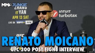 Renato Moicano: 'I Will Try to Kill You, Because I Cannot Afford to Lose' | UFC 300