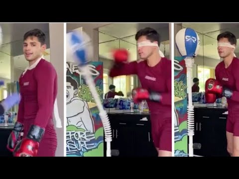 BLINDFOLDED PREPARATION FOR CAMPBELL?! - RYAN GARCIA SHOWS RIDICULOUS ...