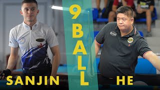 Mario He v  Sanjin Pehlivanovic | 9 Ball Petrich Open | Eurotour