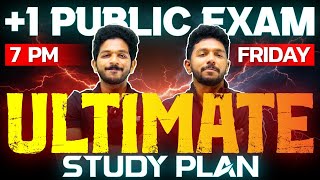 Plus One Public Exam | Ultimate Study Plan | Exam Winner Plus One