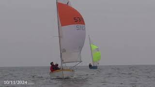 Wayfarer Dinghies at Brancaster November 2024