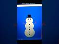 make snowman ☃️ using python turtle #computer