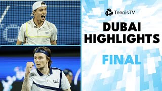 Ugo Humbert vs Alexander Bublik For The Title 🏆 | Dubai 2024 Final Highlights