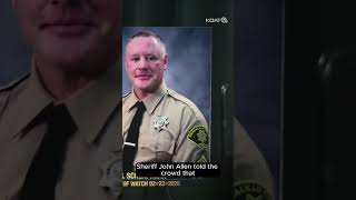 Funeral service for BCSO sergeant killed in the line of duty during traffic stop #newmexico #news