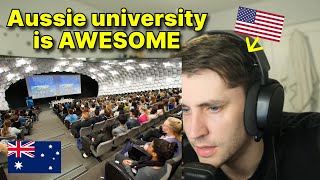 American reacts to the University of Melbourne