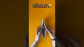 Kağıttan Cüzdan Yapımı - How to Make Paper Purse-Wallet? #shorts