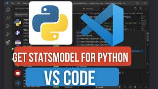 How to Install Statsmodels for Python in VS Code | Statistical Modeling & Data Analysis in Python