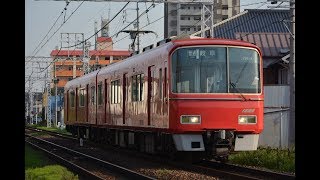 名鉄3100系 普通岐阜行き 新木曽川駅〜黒田駅間通過