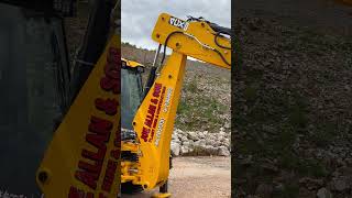 Engcon tiltrotator on a JCB 4CX Platinum Pro backhoe loader #jcb #jcbvideo #engcon #tiltrotator