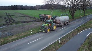 Gülle 2022 beim Lohnunternehmen Röper\u0026 Steenken