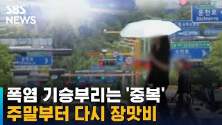 [날씨] 폭염 기승부리는 '중복'…주말부터 다시 장맛비 / SBS