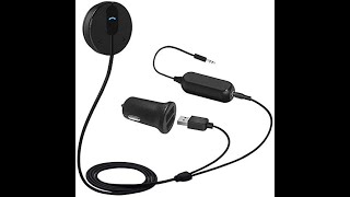 BESIGN BK01 Bluetooth Car Kit | Wireless Receiver for Handsfree Talking | Music Streaming