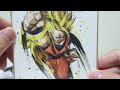 ドラゴンボール色紙ＡＲＴ３を開封っ！狙いはベジット！！