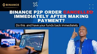 Binance p2p order cancelled? This how to get back your money #short