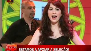 Hino da seleção 2012 - TVI  " A tarde é sua " Fátima Lopes