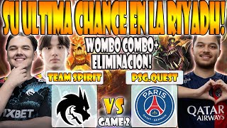 TEAM SPIRIT VS PSG.QUEST BO3[GAME 2]ELIMINACION-YATORO, COLLAPSE VS TA2000-RIYADH MASTERS 2024- DOTA