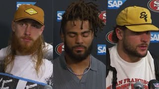 49ers George Kittle, Fred Warner and Nick Bosa react to tough loss vs Dolphins