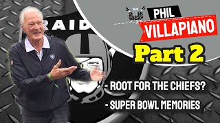 Phil Villapiano Raiders Legend Interview 2020 Part 2 - Why He Hates the 49ers & Super Bowl LIV Pick