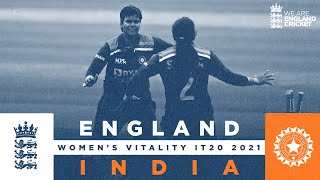 England v India - Highlights | India Level Series! | 2nd Women’s Vitality IT20 2021