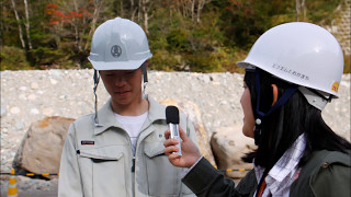 H28放送　「見て、さわって、体験して」砂防を学ぼう！③（下高井農林高等学校　砂防現場体験レポート）