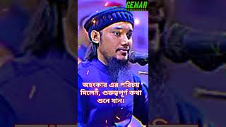 অহংকার এর পরিচয় দিলেন,গুরুত্বপূর্ণ কথা শুনে যান।#abutawhaadnan #অহংকার #unfrezzmyaccount #subscribe