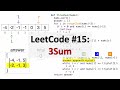LeetCode 15: 3Sum | Coding Interview Question
