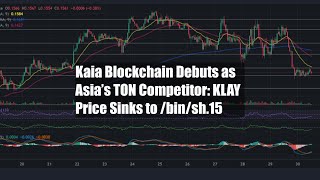 Kaia Blockchain Debuts as Asia’s TON Competitor: KLAY Price Sinks