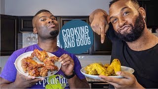 COOKING WITH JAMEL AND DOUG | CHICKEN WING EDITION