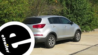 etrailer | Setting up the Draw-Tite Trailer Hitch Receiver on a 2016 Kia Sportage