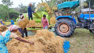 DASMESH THRESHER 5FAN 2024 🔥 BEST THRESHER/DHAN MARAI MACHINE (ধান মাড়ায়েইর আধুনিক পদ্ধতি)