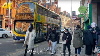 Dublin Ireland Walking Tour 4k 60fps - Ireland Travel