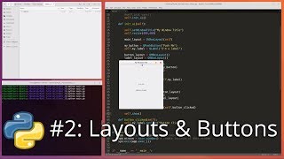 Python GUI Development #2 - Layout & Button Connect