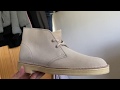 Clarks Desert Boots in Sand Suede (GOT THE ONES MADE IN ENGLAND!!!) - Unboxing, Review and On-Feet