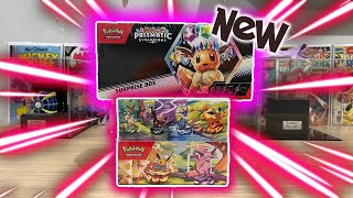 *NEW* Pokémon Prismatic Evolution Tin \u0026 Surprise Box | I PULLED IT!!