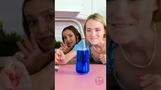 Whoever spills a water is a loser || Amazing TikTok challenges for the funny friends #shorts