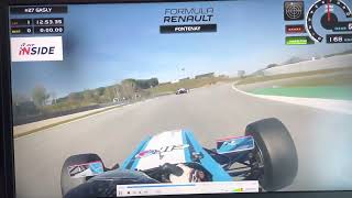 Nikola Tsolov flying lap in Barcelona Catalunya, Formula Renault 2.0