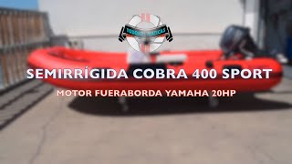 Lancha Semirrígida Cobra 400 Sport