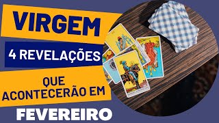 VIRGEM| 4 REVELAÇÕES (BOMBÁSTICAS) QUE ACONTECERÃO EM FEVEREIRO/2025!! 😍💵❤️🍀